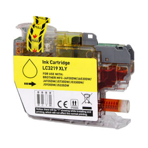 tinta compatible brother lc3219 amarillo