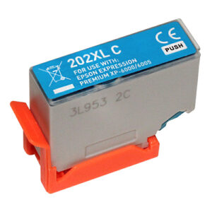 Tinta compatible epson 202xl cian