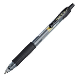 Pilot boligrafo gel g2 retractil negro 3 e1699518921776