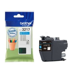 Tinta Original Brother LC3217 Cian
