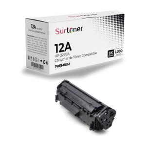 Toner Compatible HP Q2612A Negro