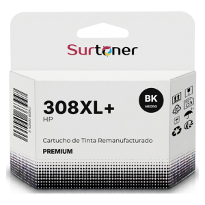 Tinta Remanufacturada HP 308XL+ Negro