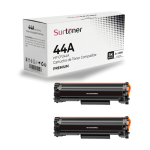 Toner Compatible HP CF244A Negro Pack 2
