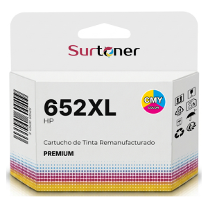 Tinta Remanufacturada HP 652XL Color