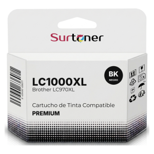 Tinta Compatible Brother LC1000XL/LC970XL Negro