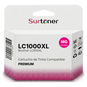 Tinta Compatible Brother LC1000XL/LC970XL Magenta