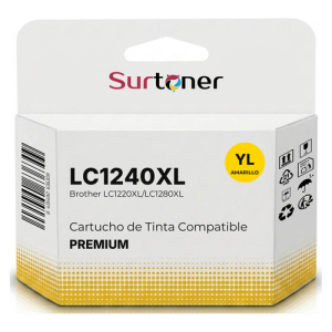Tinta Compatible Brother LC1240XL/LC1220XL/LC1280XL Amarillo