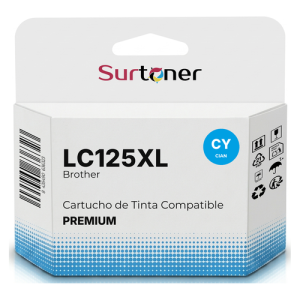 Tinta Compatible Brother LC125XL Cian