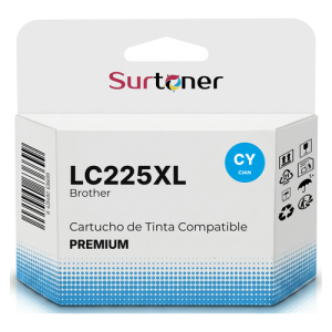 Tinta Compatible Brother LC225XL Cian