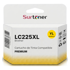 Tinta Compatible Brother LC225XL Amarillo