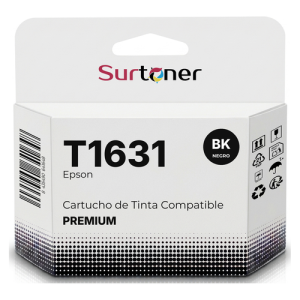 Tinta Compatible Epson T1631 Negro