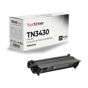 Toner Compatible Brother TN3430/TN3480 Negro