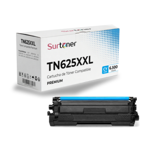 Toner Compatible Brother TN625XXL Cian
