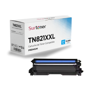 Toner Compatible Brother TN821XXL Cian